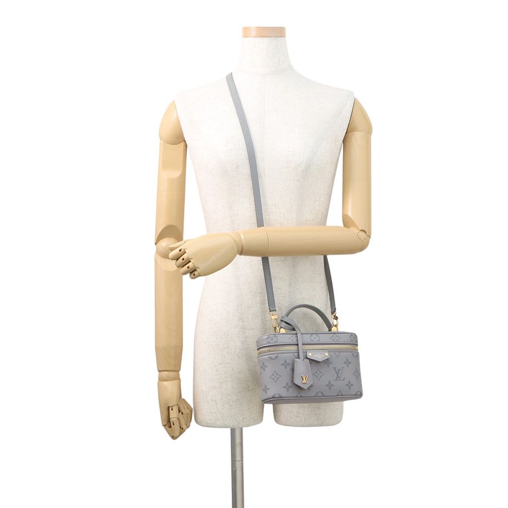 Louis Vuitton Handbag Monogram Calf Leather Vanity Chain Pouch — view 6