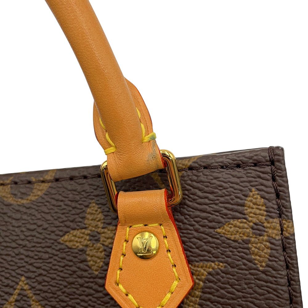 Louis Vuitton Petite Sac Plat Monogram Mini Bag 2-Way — view 8