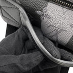Louis Vuitton Backpack Monogram Striped Eclipse Modular Collaboration Black — view 6