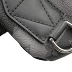 Louis Vuitton Backpack Monogram Striped Eclipse Modular Collaboration Black — view 7