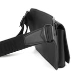 Louis Vuitton Belt Bag Gray Leather Takeoff Sling Black — view 3
