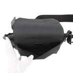 Louis Vuitton Belt Bag Gray Leather Takeoff Sling Black — view 7