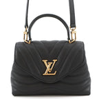 Louis Vuitton Calf Leather Holdomi 2-Way Shoulder Bag Black