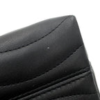 Louis Vuitton Calf Leather Holdomi 2-Way Shoulder Bag Black — view 9