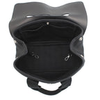 Hermes Handbag Valparaiso Black Silver Toilet Blanc Leather — view 5