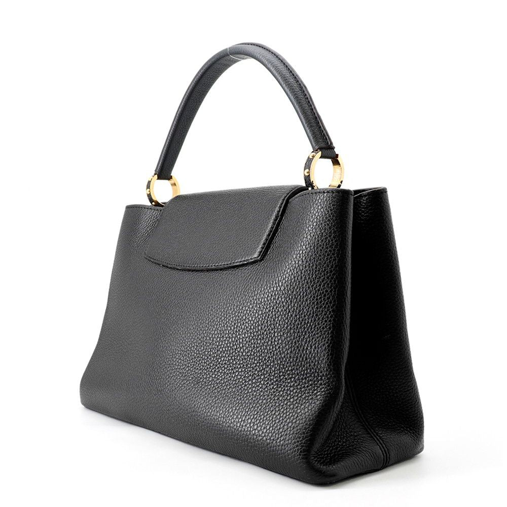 Louis Vuitton Handbag Capucines Taurillon Leather Bag Black — view 2