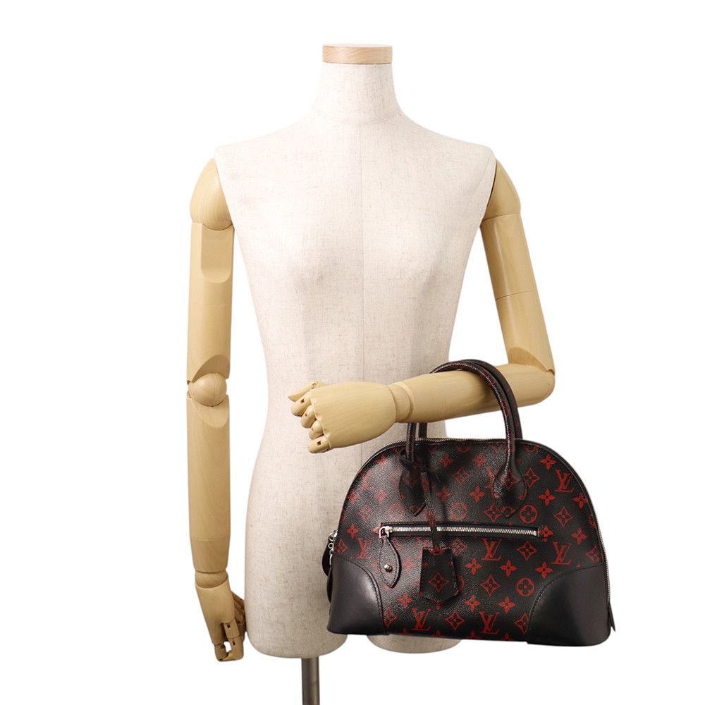 Louis Vuitton Monogram Empreinte Alma PM 2-Way Shoulder Bag Black — view 4