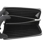 Celine Wallet Large Zipped Leather Black — view 4