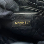 Chanel Backpack 22 Small Shiny Calfskin Black — view 9