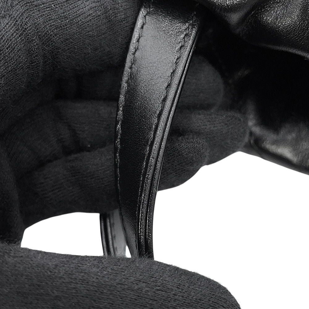 Chanel Backpack 22 Small Shiny Calfskin Black — view 8