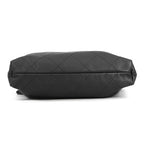 Chanel Tote Quilted CC Logo Maxi Shopping 2-Way Black — view 3