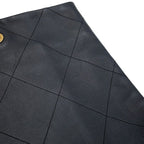 Chanel Tote Quilted CC Logo Maxi Shopping 2-Way Black — view 7