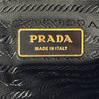 Prada Bag Handbag Nylon Black Going Out Crossbody Adult Simple — view 6