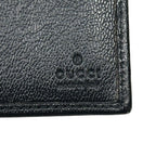 Gucci Key Case Leather Black 033 6 Key Adult Compact Small Key Holder — view 6