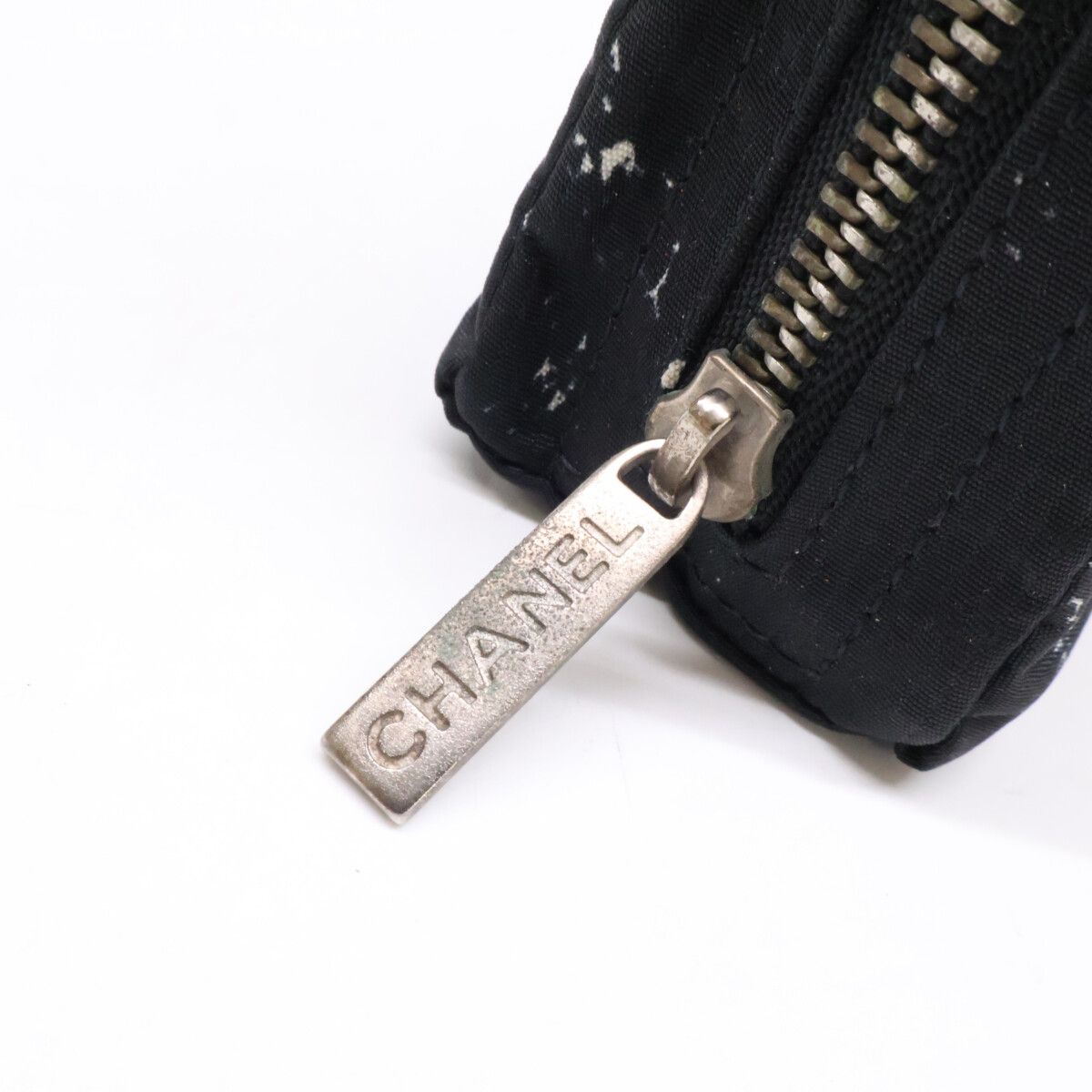 Chanel Nylon Travel Line Cosmetics Shoulder — view 9