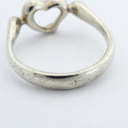 Tiffany & Co Ring Open Heart 925 Sterling Silver — view 7