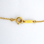 Tiffany & Co Necklace Cross Stitch 18k Yellow Gold — view 5