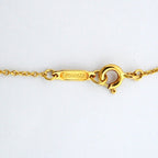 Tiffany & Co Necklace Cross Stitch 18k Yellow Gold — view 4