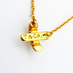 Tiffany & Co Necklace Cross Stitch 18k Yellow Gold — view 6