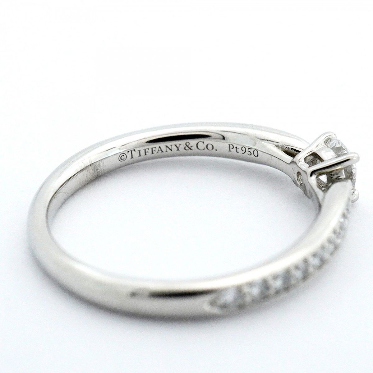 Tiffany & Co Ring Harmony Platinum Diamond — view 4