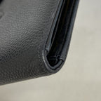 Chanel Wallet Caviar Leather Black Gold — view 5