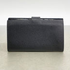 Chanel Wallet Caviar Leather Black Gold — view 7