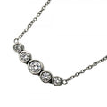 Tiffany & Co Necklace Jazz Graduated Platinum Diamond