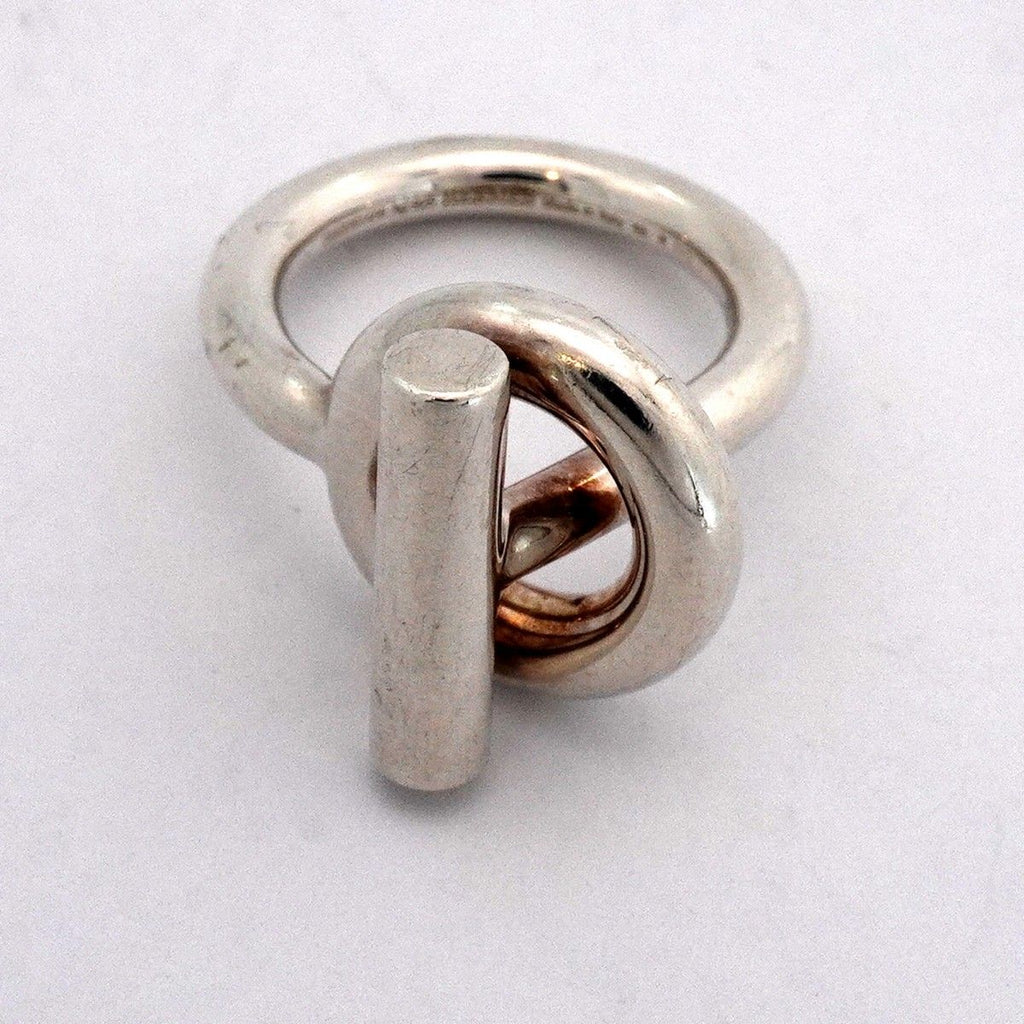 Hermes Ring Echappee 925 Sterling Silver — view 3