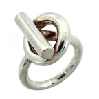 Hermes Ring Echappee 925 Sterling Silver