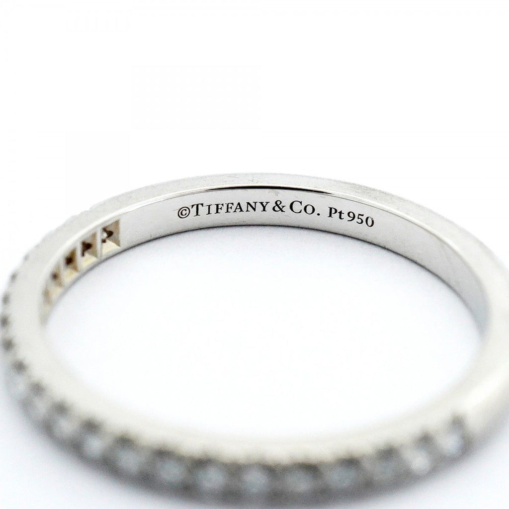 Tiffany & Co Ring Sorest Half Eternity Platinum Diamond — view 4