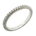 Tiffany & Co Ring Sorest Half Eternity Platinum Diamond