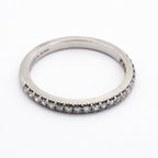 Tiffany & Co Ring Sorest Half Eternity Platinum Diamond — view 3