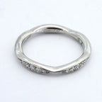 Chanel Ring Camellia Half Eternity Platinum Diamond — view 3