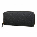 Louis Vuitton Wallet Monogram Empreinte Portefeuille Clemence Noir