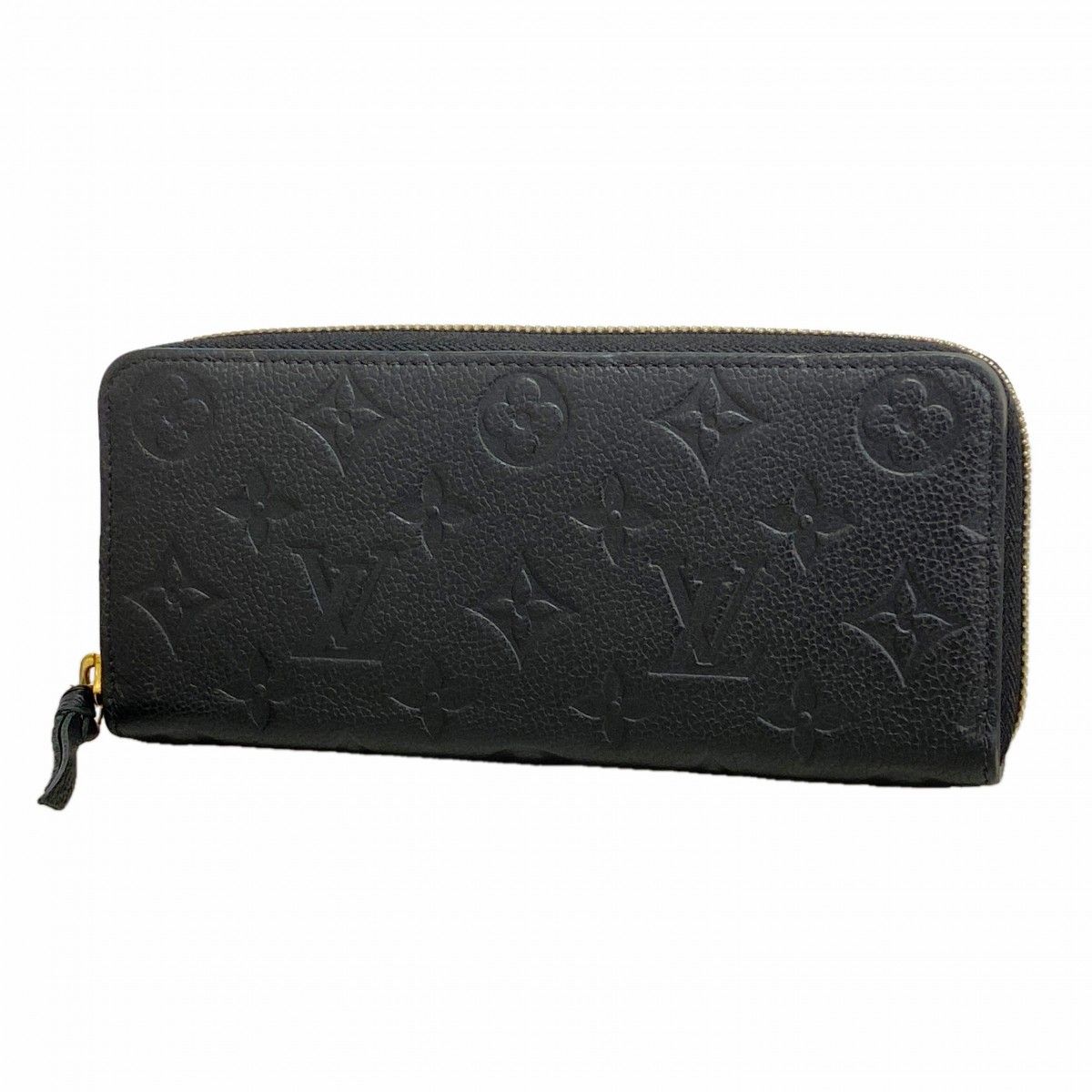 Louis Vuitton Wallet Monogram Empreinte Portefeuille Clemence Noir