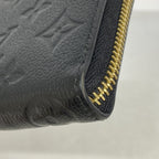 Louis Vuitton Wallet Monogram Empreinte Portefeuille Clemence Noir — view 5