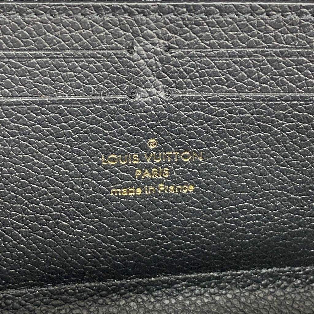 Louis Vuitton Wallet Monogram Empreinte Portefeuille Clemence Noir — view 4