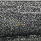 Louis Vuitton Wallet Monogram Empreinte Portefeuille Clemence Noir — view 4