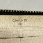 Chanel Wallet Denim Black Silver — view 4