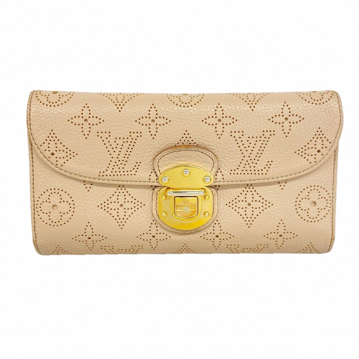 Louis Vuitton Trifold Wallet Mahina Portefeuille Amelia Pearl