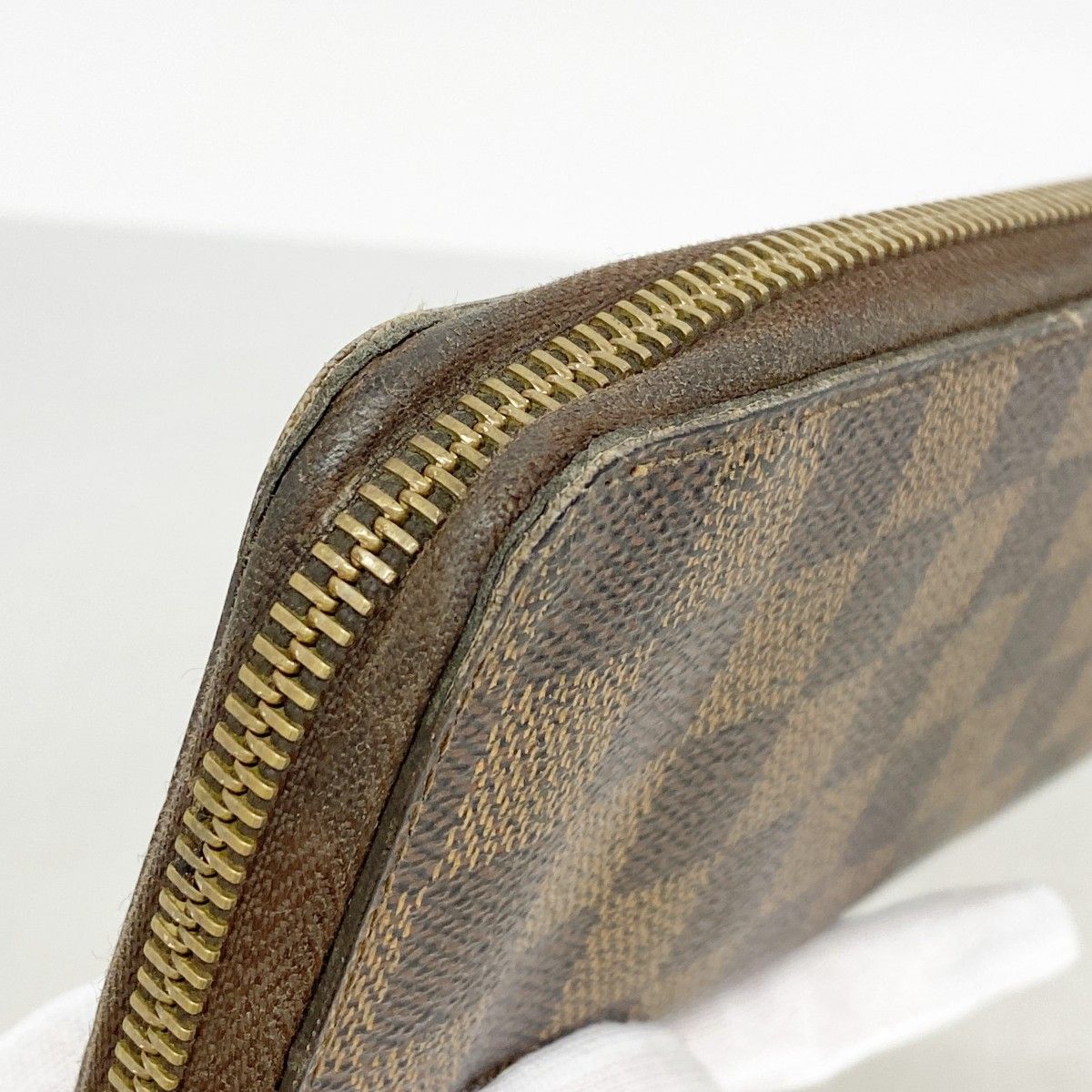 Louis Vuitton Wallet Damier Portefeuille Clemence Brown Cerise — view 6