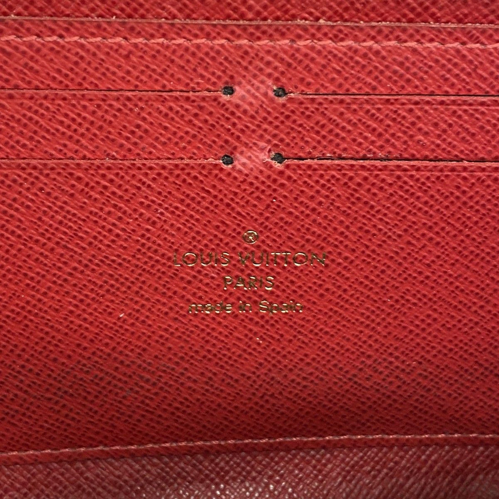 Louis Vuitton Wallet Damier Portefeuille Clemence Brown Cerise — view 4