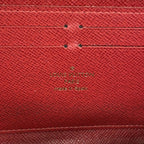 Louis Vuitton Wallet Damier Portefeuille Clemence Brown Cerise — view 4