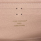 Louis Vuitton Wallet Damier Azur Portefeuille Clemence White Rosevalerine — view 4