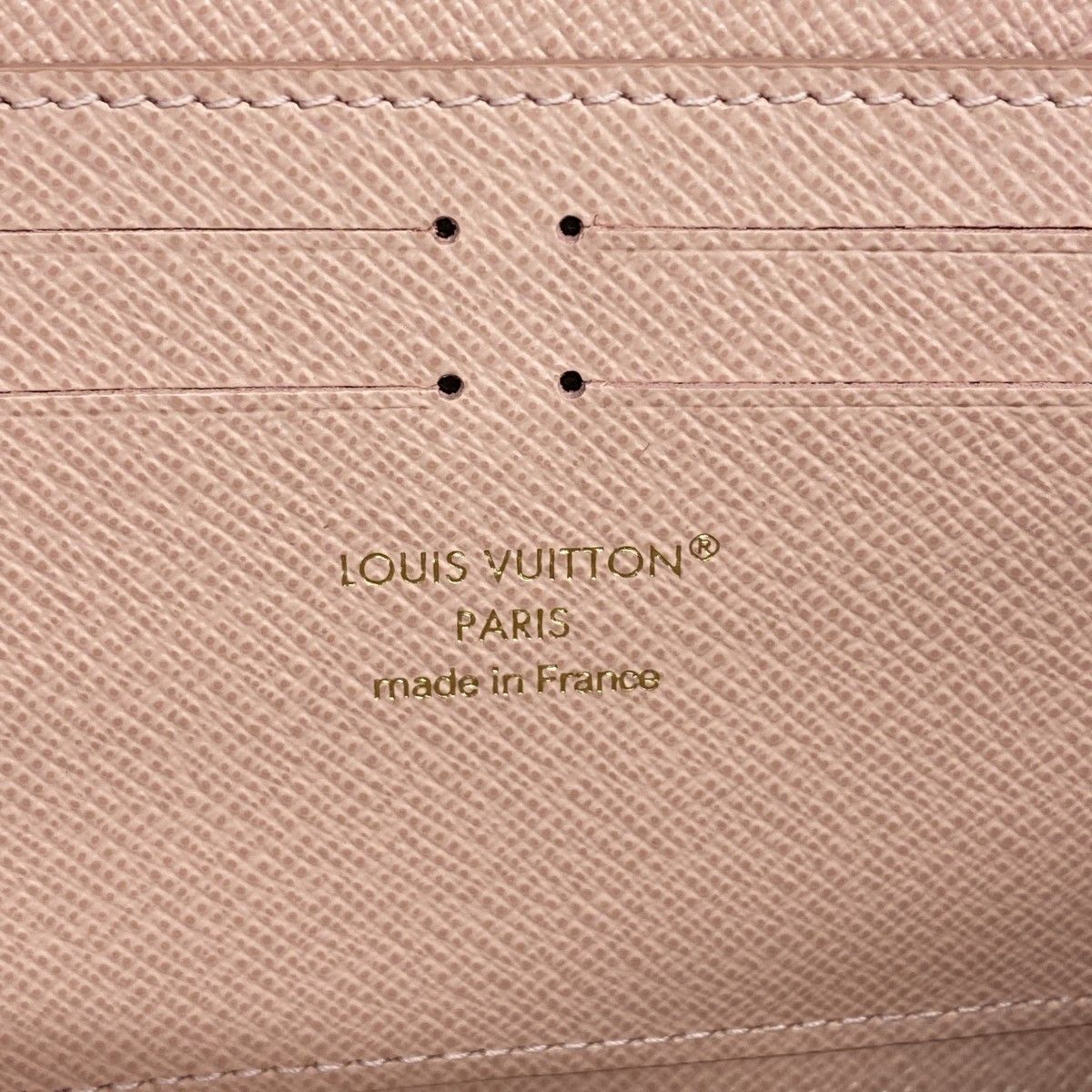 Louis Vuitton Wallet Damier Azur Portefeuille Clemence White Rosevalerine — view 4