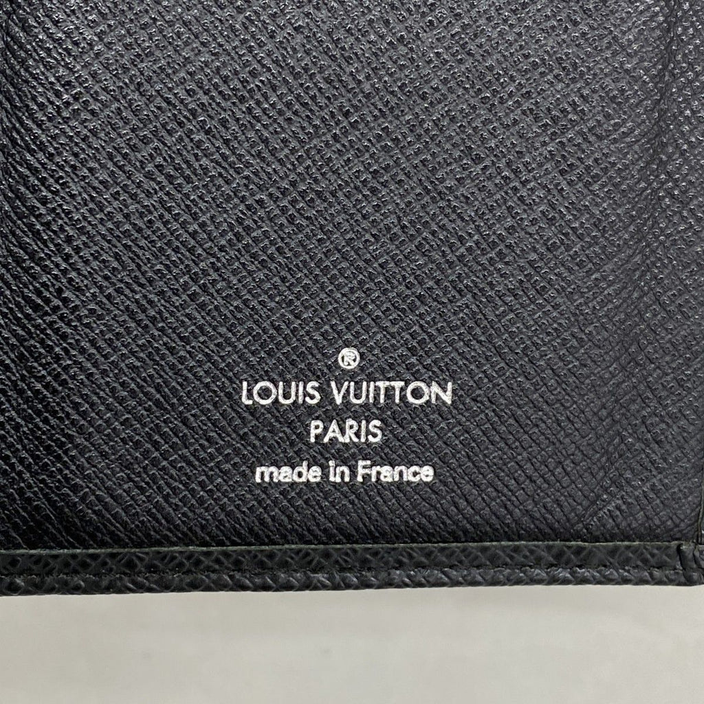 Louis Vuitton Long Bill Holder Taiga Card Cles Ardoise — view 4