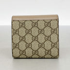 Gucci Wallet GG Marmont Supreme Leather Pink Brown Gold — view 7