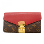 Louis Vuitton Wallet Monogram Portefeuille Pallas Cerise