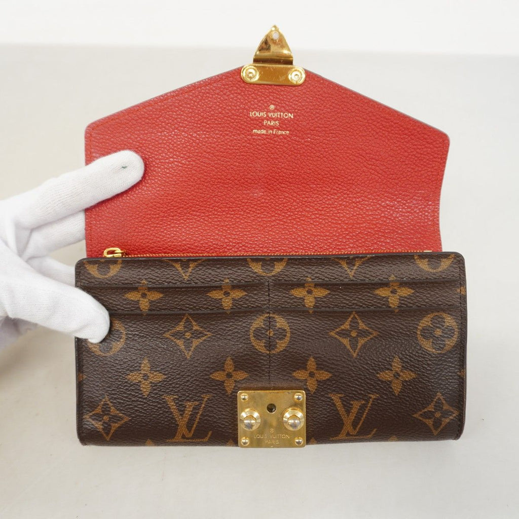 Louis Vuitton Wallet Monogram Portefeuille Pallas Cerise — view 8