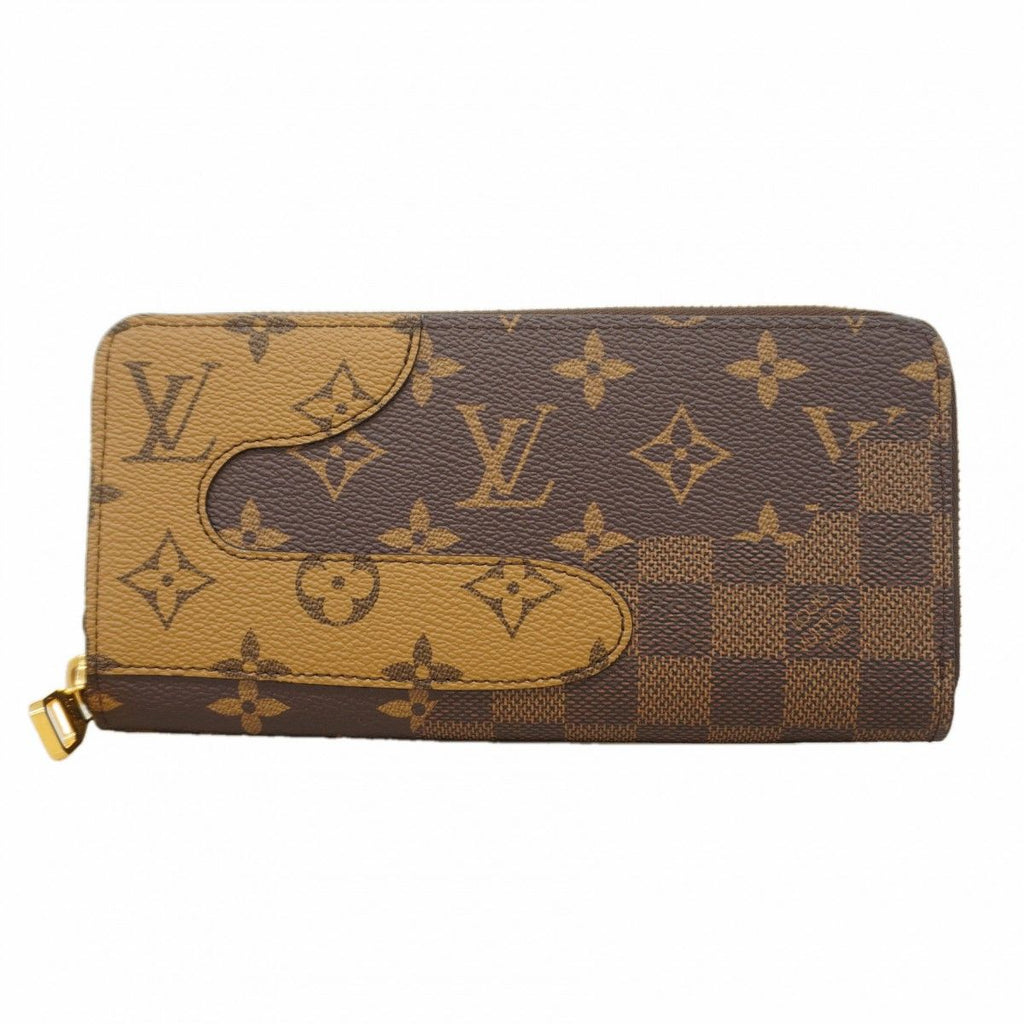 Louis Vuitton Wallet Monogram Landscape Zippy Horizontal Brown Collaboration